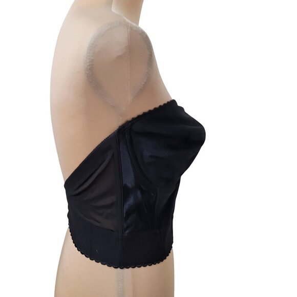 Dominique Size 36DD Black Noemi Backless Strapless Balconette Bridal Bra, NEW - Picture 6 of 13